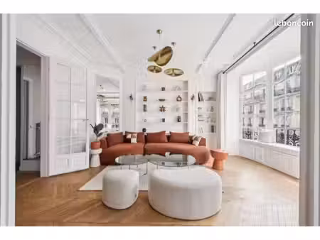 appartement haussmanien entièrement rénové