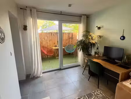 appartement t3 67 5 m² + jardin 60 m² et terrasse - proche gare (part-dieu 25 min)