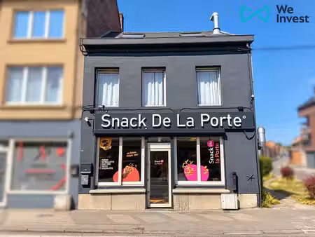 *** a vendre *** maison de commerce + appartement 2 chambres
