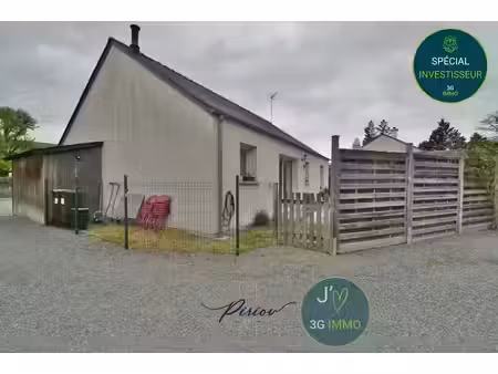 vente maison 4 pièces 80 m² à les garennes sur loire (49610)  210 000 €