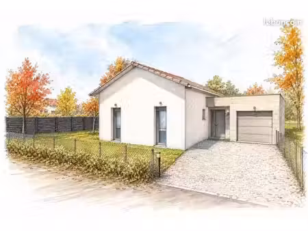 projet de construction d'une maison 105 m² avec terrain à villars-les-dombes (01)