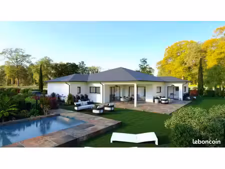 projet de construction d'une maison 140 m² avec terrain à lescheroux (01)