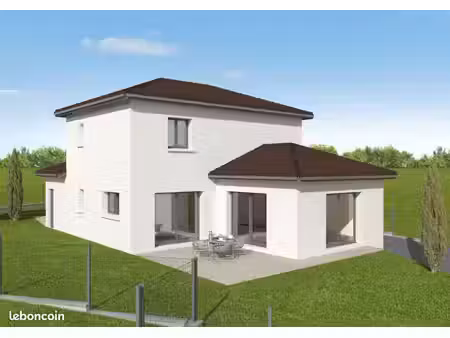 projet de construction d'une maison 125 m² avec terrain à versonnex (01)