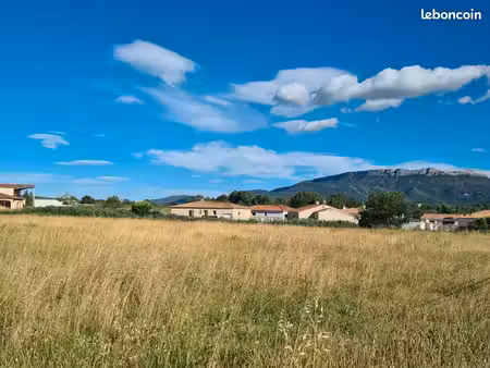 terrain 500 m² pourrieres