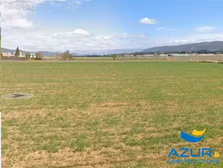 terrain 406 m² les mees