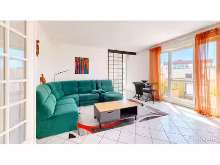 appartement t5 – env. 100 m² – belfort centre-ville – 3 chambres + espace bureau – balcon 