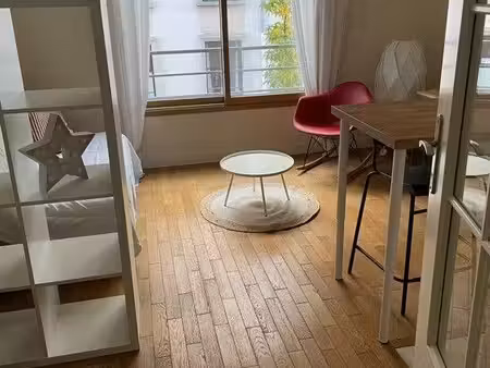 loue studio meublé à boulogne billancourt - 25 m2