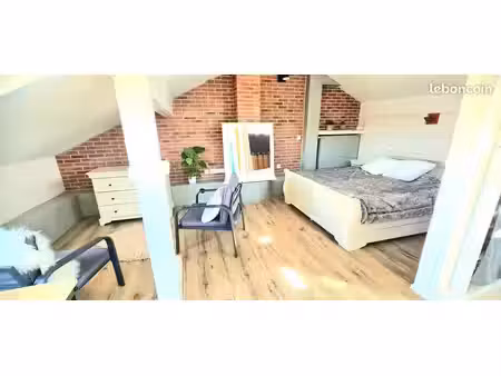 titre : loue studio indépendant de 40 m2 chez l'habitant (kitchenette et salle de bain ind