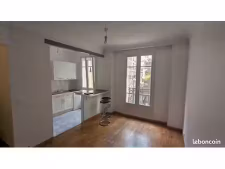 location f2 rénové - clichy  proche parc roger salengro