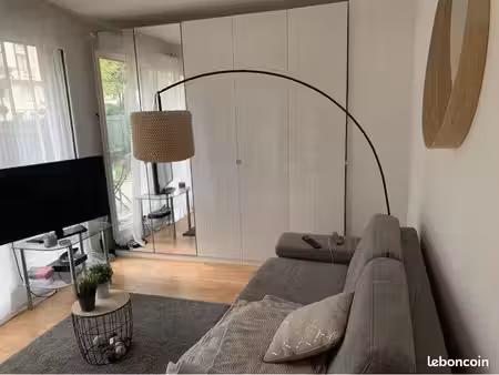studio 26m2 + terrasse/jardin
