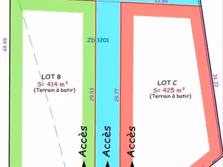 vente terrain constructible
