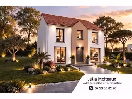 terrain avec maison neuf à vendre