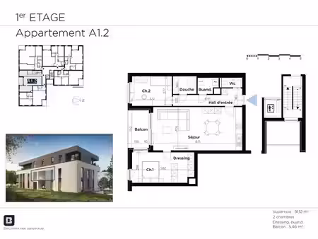 appartement 1-2