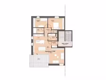 penthouse 2 chambres