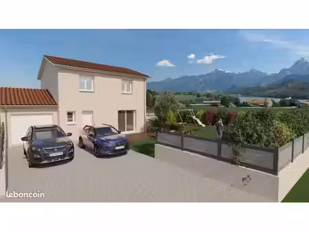 projet de construction d'une maison 95 m² avec terrain à quintenas (07)
