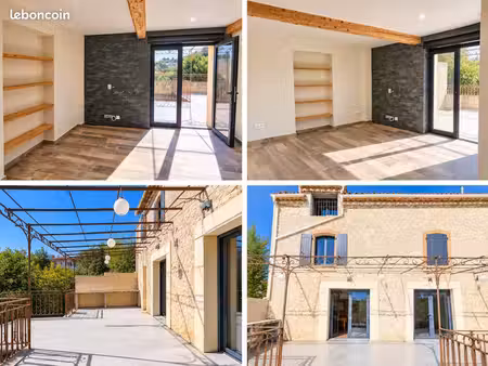 maison à vendre entièrement rénovée avec extérieurs
