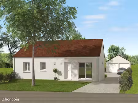 maison 87.5 m² avec terrain à la chapelle-sur-oreuse (89)