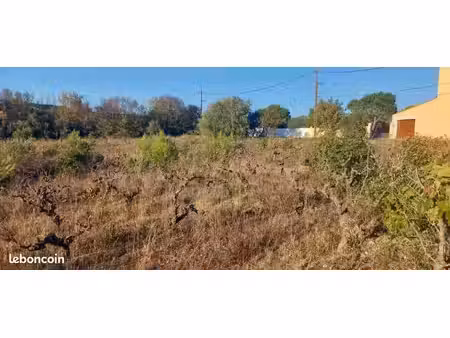 terrain 785 m² argens minervois
