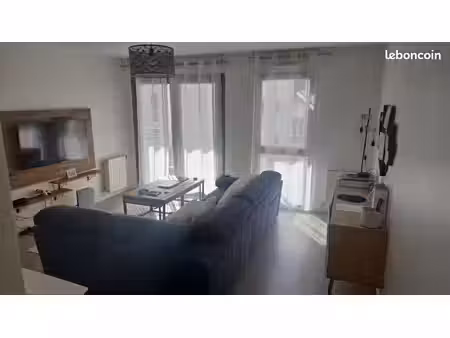 3 pièces meublé 64 m² + terrasse + parking + cave – métros 7 & 12 – aubervilliers - garant