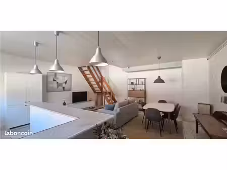 duplex 2 pièces 55 m²