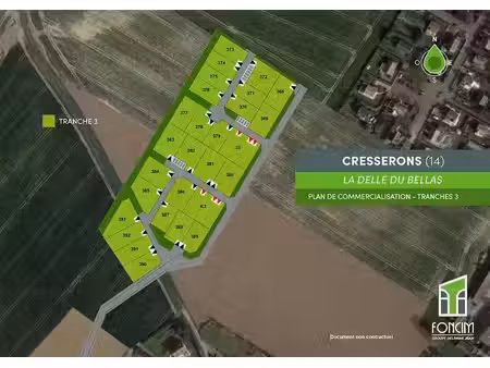 terrain constructible neuf à vendre
