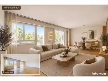 appartement 3 pièces 69 m²