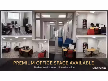 bureau privé à louer
