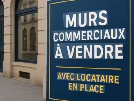 a vendre murs commerciaux
