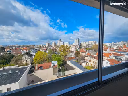 appartement grand f1 32 m2 plein centre ville quartier église vue imprenable au calme et s