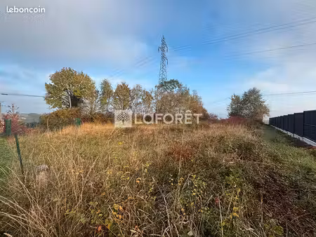 terrain 1011 m² falaise