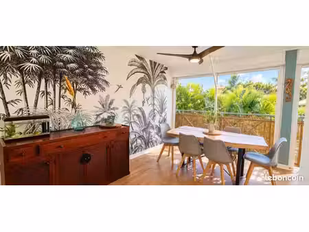 duplex 105 m² – résidence avec piscine – accès port et plage saint-félix