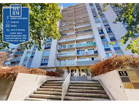 studio 1 pièce 28 m²