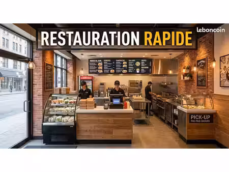 fond de commerce / restauration rapide / 30m2