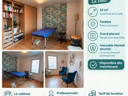 salle à louer au sein d'un cabinet médical- noisy-le-grand