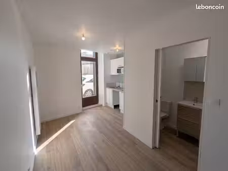 studio 15 m² entièrement rénové 2026 - rdc - barbezieux