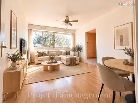 appartement 2 pièces 44 m²