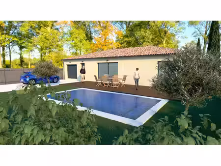 terrain avec maison neuf à vendre
