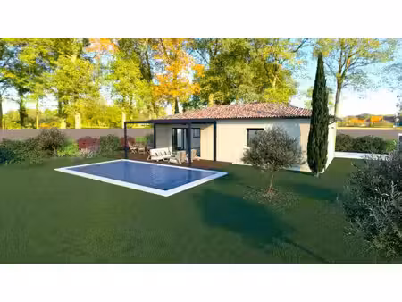 terrain avec maison neuf à vendre
