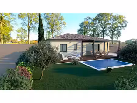 terrain avec maison neuf à vendre