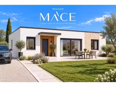 terrain avec maison neuf à vendre