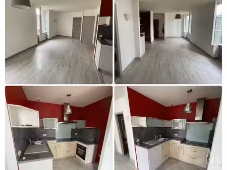 t3 lumineux de 52m2 + garage + cave