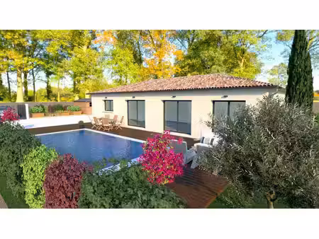 terrain avec maison neuf à vendre