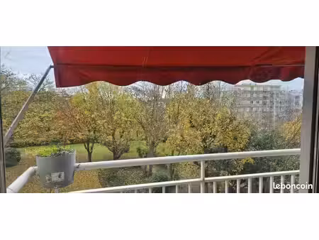 appartement t4 meublé – 61 m² – vues traversantes – balcon + cave – résidence calme  fermé