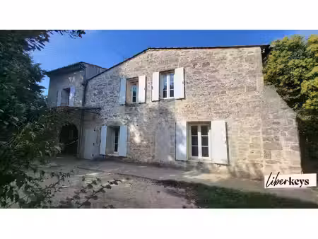maison + appartement 250m2 - codognan - grand terrain 1100m2