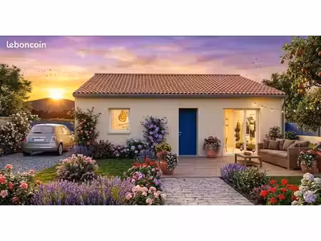 projet de construction d'une maison 80 m² avec terrain à tesson (17)