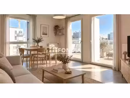 appartement t3 bordeaux lac terrasse parking sécurisé bonne rentabilité