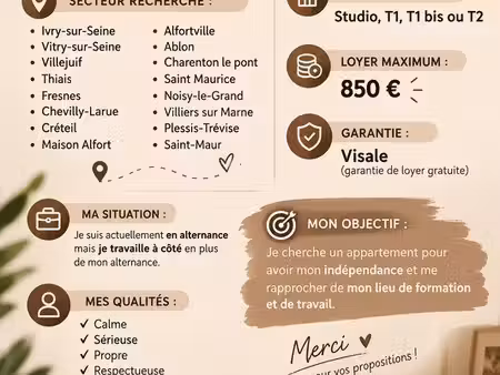 recherche appartement 94