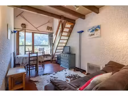 studio mezzanine - vue montagne