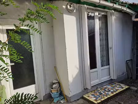 maison de 3 pieces -abris/garage ( 66m2) -terrain 320 m2