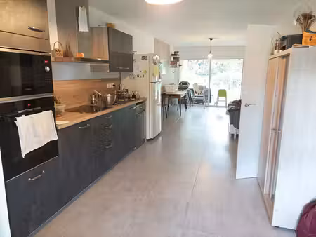 a louer nantes chantrerie - appartement t3 de 63.70 m² en rez-de-jardin + terrasse et park